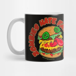 Zombies Hate Fast Food Mug